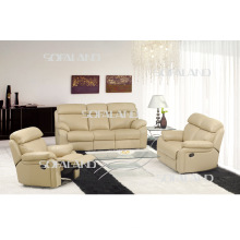 Canapé moderne en cuir confortable (841 #)